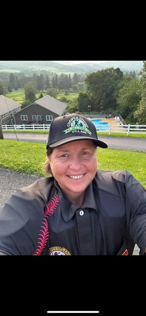 Ronnie Geyer has been selected to umpire games in the all-star village in Cooperstown, N.Y.